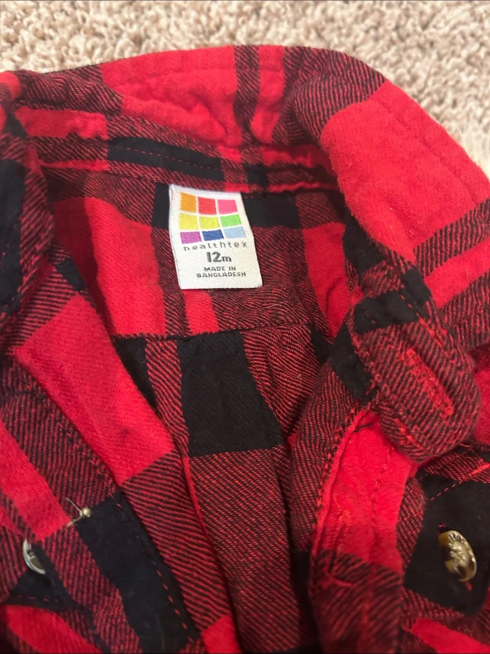12 months boys long sleeve lot-Carters, Oshkosh, etc